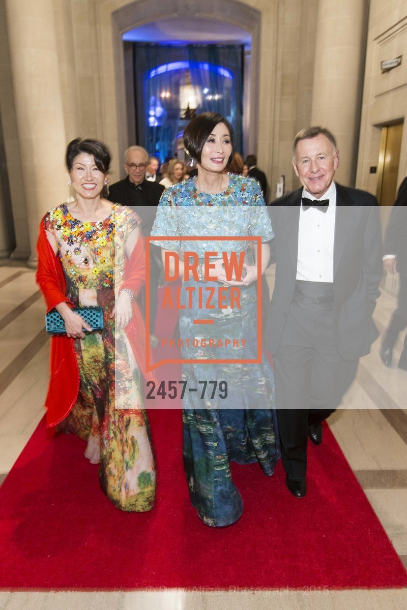 Akiko Yamazaki, Yurie Pascarella, Carl Pascarella, San Francisco Ballet 2015 Opening Night Gala, San Francisco City Hall. 1 Dr Carlton B Goodlett Pl, January 22nd, 2015,Drew Altizer, Drew Altizer Photography, full-service agency, private events, San Francisco photographer, photographer california