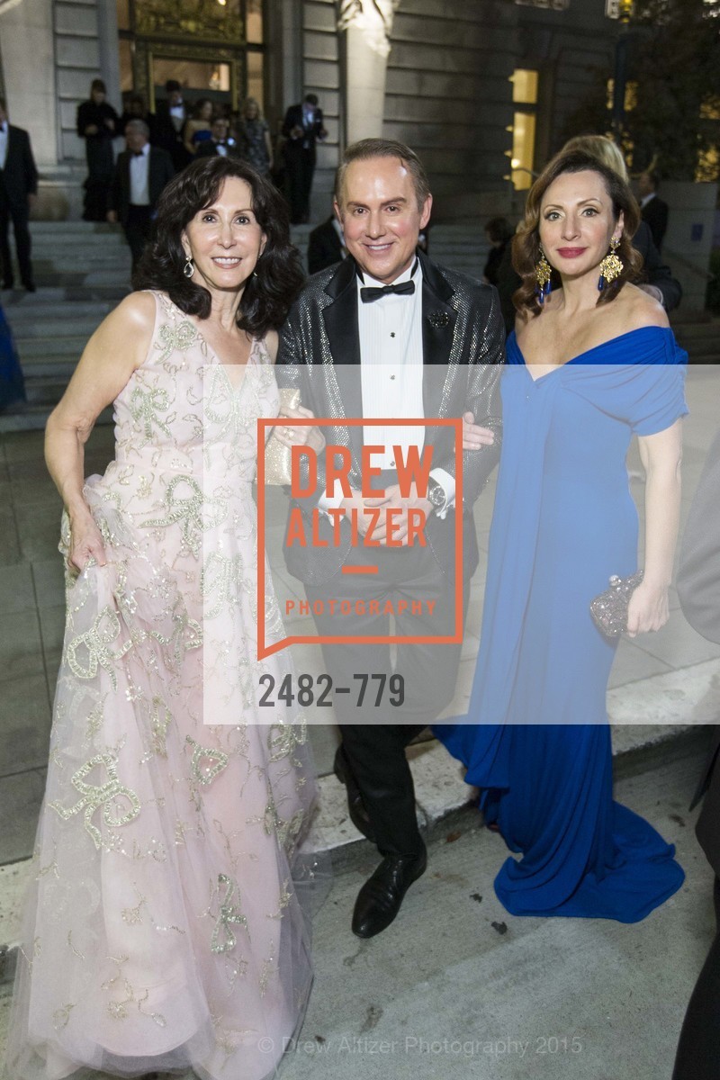 Carolyn Chandler, Joel Goodrich, Clara Shayevich, San Francisco Ballet 2015 Opening Night Gala, San Francisco City Hall. 1 Dr Carlton B Goodlett Pl, January 22nd, 2015, Photo #2482-779 Carolyn Chandler, Joel Goodrich, Clara Shayevich, Photo #2482-779