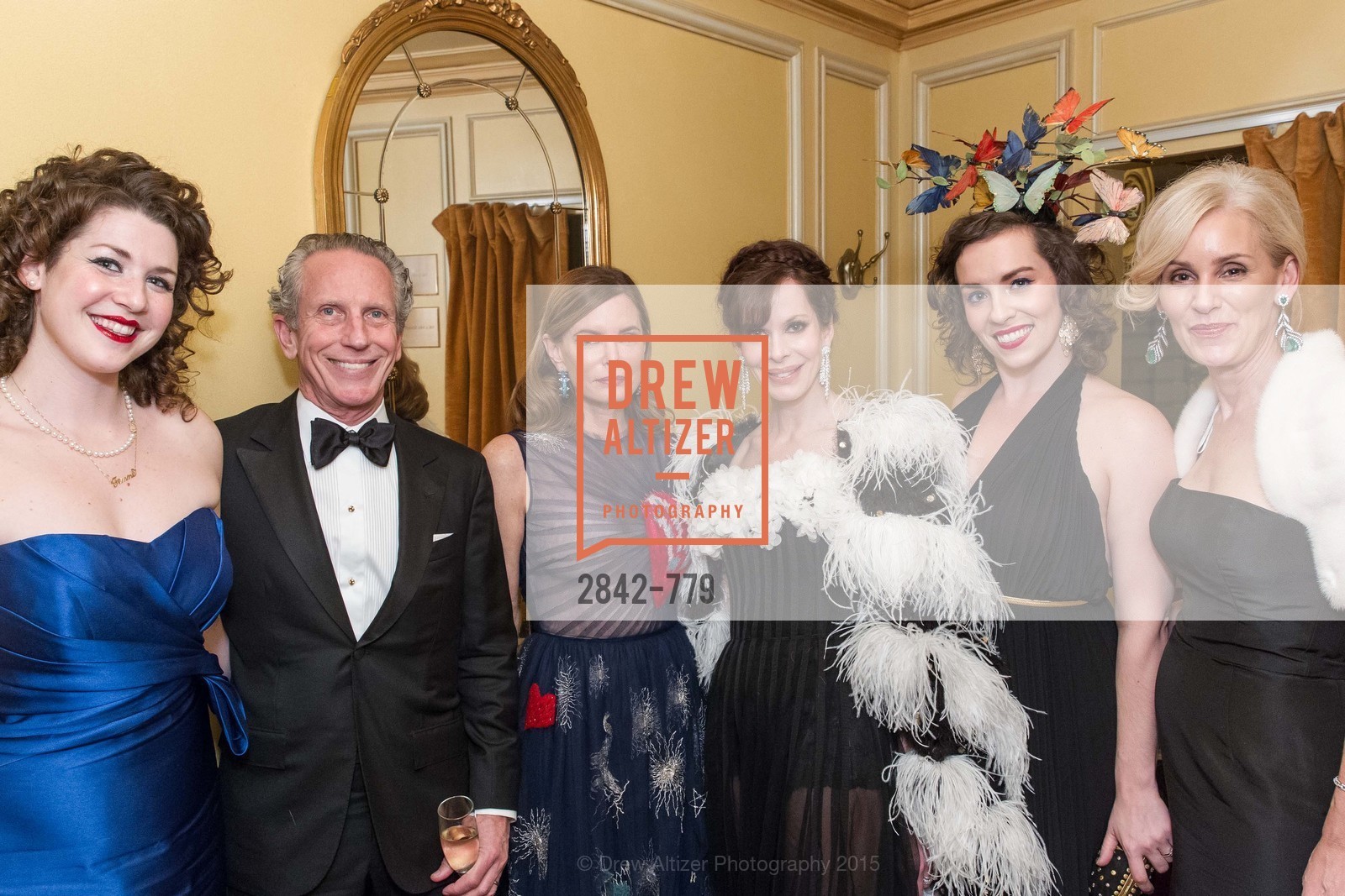 Rachel Schiff, Jim Marver, Suzy Kellems Dominik, Stephanie Ejabat, Jeana Pfeifer, Jennifer Benham, San Francisco Ballet 2015 Opening Night Gala, San Francisco City Hall. 1 Dr Carlton B Goodlett Pl, January 22nd, 2015, Photo #2842-779 Rachel Schiff, Jim Marver, Suzy Kellems Dominik, Stephanie Ejabat, Jeana Pfeifer, Jennifer Benham, Photo #2842-779