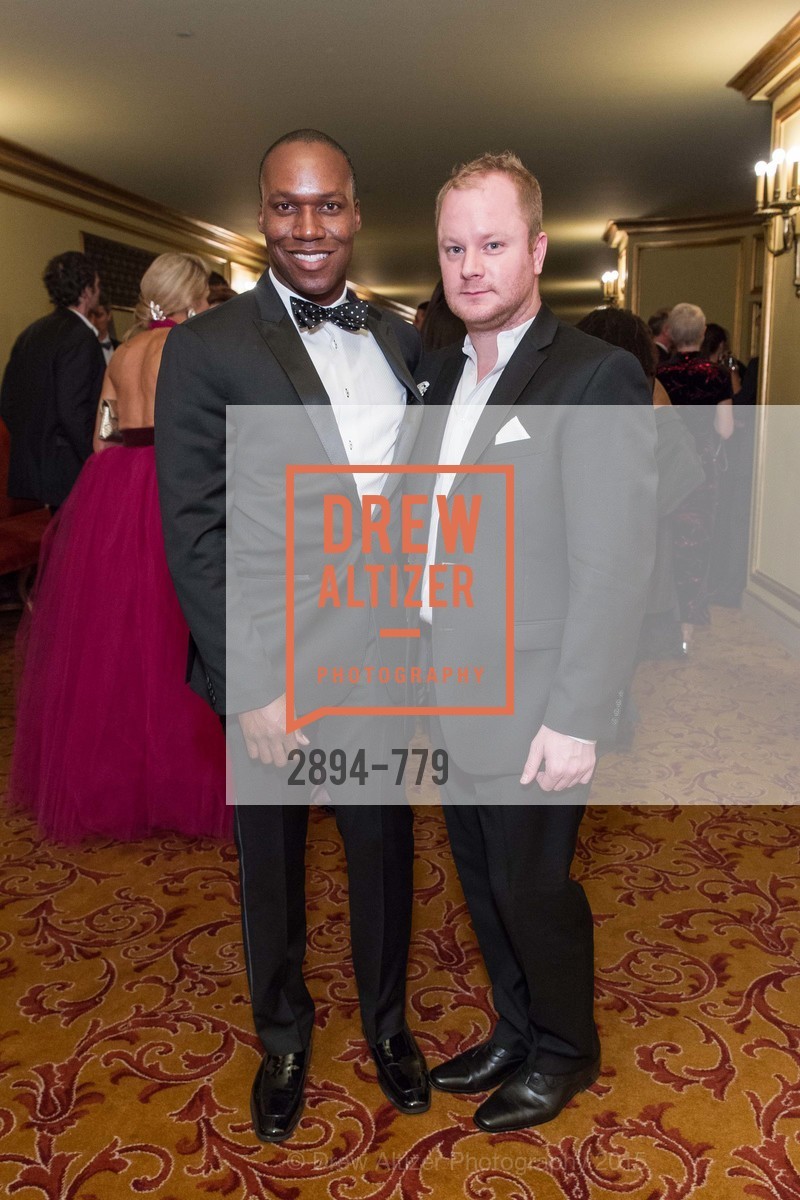 Jayson Johnson, Chris Dillard, San Francisco Ballet 2015 Opening Night Gala, San Francisco City Hall. 1 Dr Carlton B Goodlett Pl, January 22nd, 2015,Drew Altizer, Drew Altizer Photography, full-service agency, private events, San Francisco photographer, photographer california