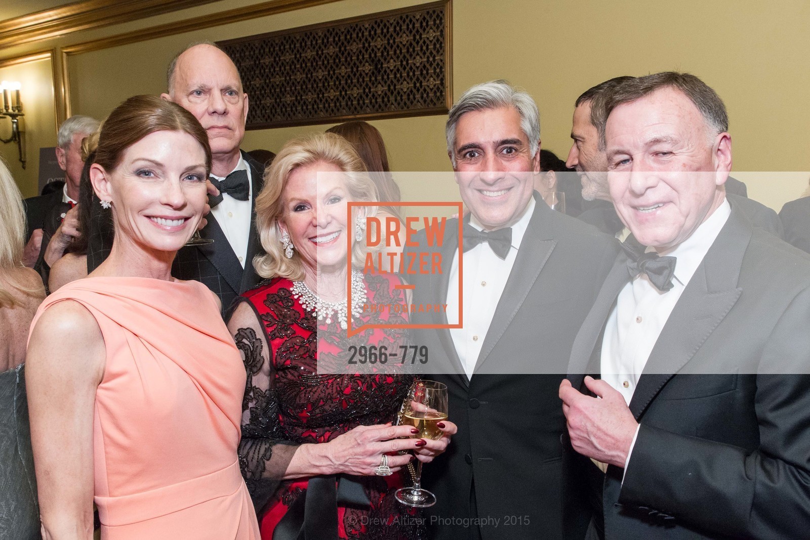 Lisa Zanze, Dede Wilsey, David Shimmon, Carl Pascarella, San Francisco Ballet 2015 Opening Night Gala, San Francisco City Hall. 1 Dr Carlton B Goodlett Pl, January 22nd, 2015, Photo #2966-779 Lisa Zanze, Dede Wilsey, David Shimmon, Carl Pascarella, Photo #2966-779