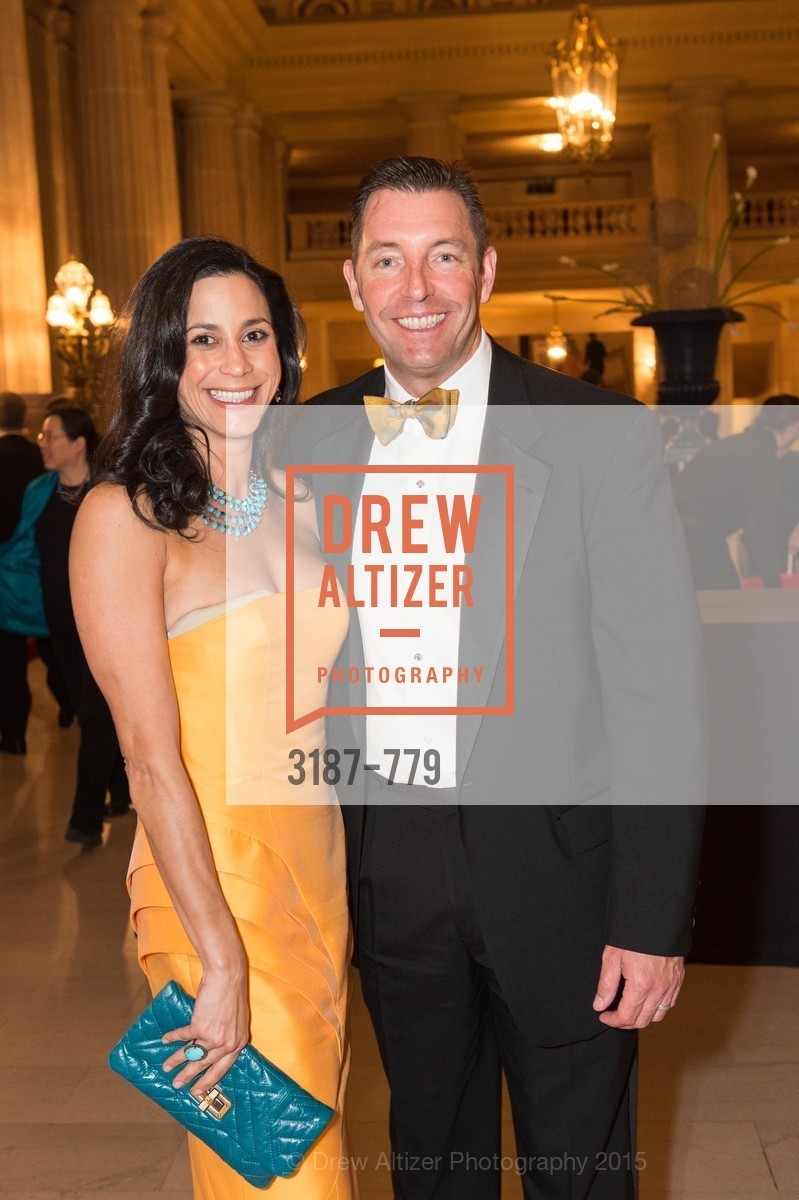 Donna Hoghooghi, Ted Bartlett, San Francisco Ballet 2015 Opening Night Gala, San Francisco City Hall. 1 Dr Carlton B Goodlett Pl, January 22nd, 2015, Photo #3187-779 Donna Hoghooghi, Ted Bartlett, Photo #3187-779