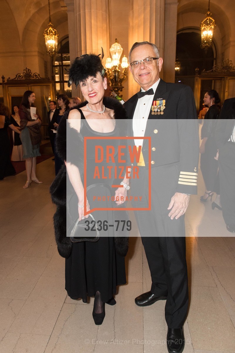 Gail Bradley, Allen Hugenot, San Francisco Ballet 2015 Opening Night Gala, San Francisco City Hall. 1 Dr Carlton B Goodlett Pl, January 22nd, 2015, Photo #3236-779 Gail Bradley, Allen Hugenot, Photo #3236-779