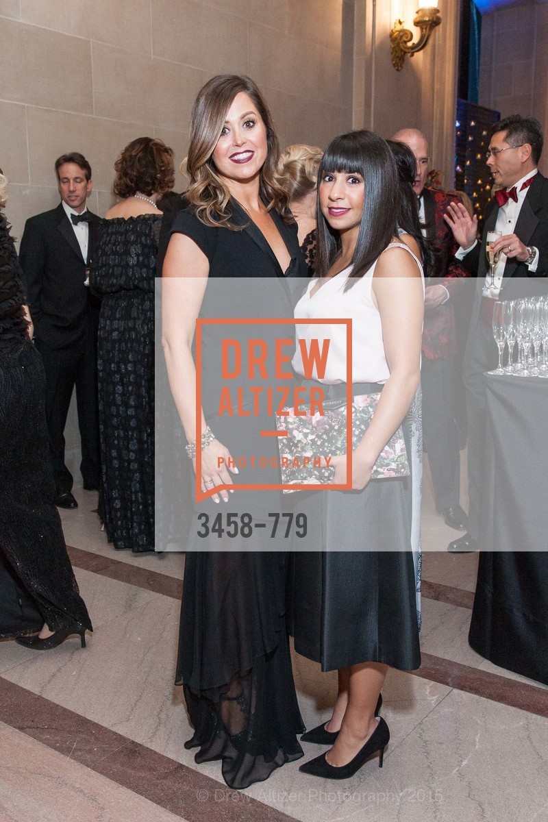 Shannon Blunden, Amanda Darci, San Francisco Ballet 2015 Opening Night Gala, San Francisco City Hall. 1 Dr Carlton B Goodlett Pl, January 22nd, 2015, Photo #3458-779 Shannon Blunden, Amanda Darci, Photo #3458-779