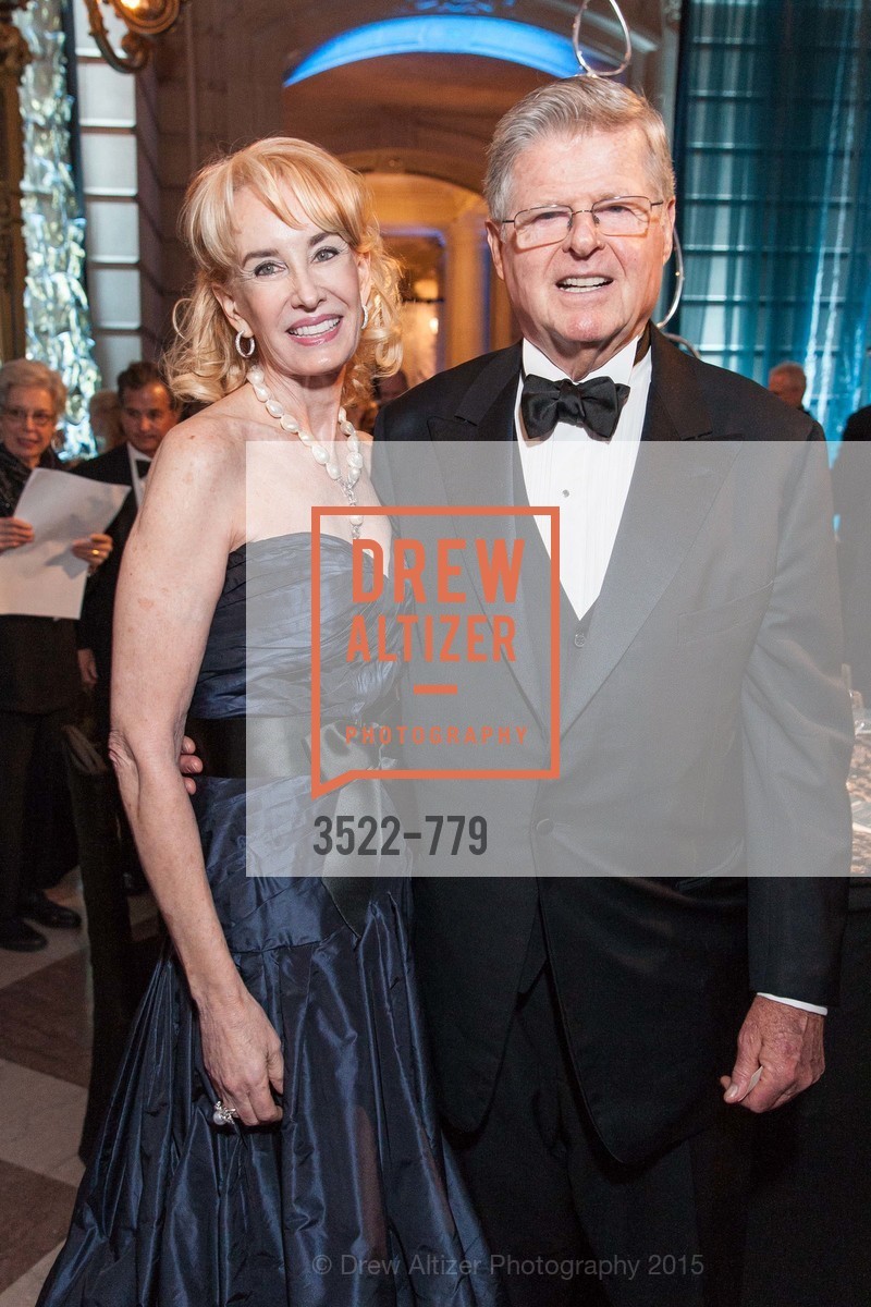 Mary Keough Lyman, Richard Barker, San Francisco Ballet 2015 Opening Night Gala, San Francisco City Hall. 1 Dr Carlton B Goodlett Pl, January 22nd, 2015, Photo #3522-779 Mary Keough Lyman, Richard Barker, Photo #3522-779