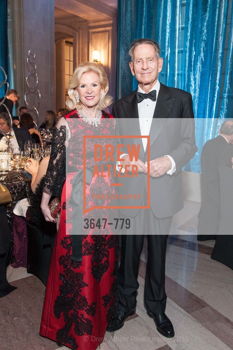 Dede Wilsey, Charles DeGuigne, San Francisco Ballet 2015 Opening Night Gala, San Francisco City Hall. 1 Dr Carlton B Goodlett Pl, January 22nd, 2015,Drew Altizer, Drew Altizer Photography, full-service agency, private events, San Francisco photographer, photographer california