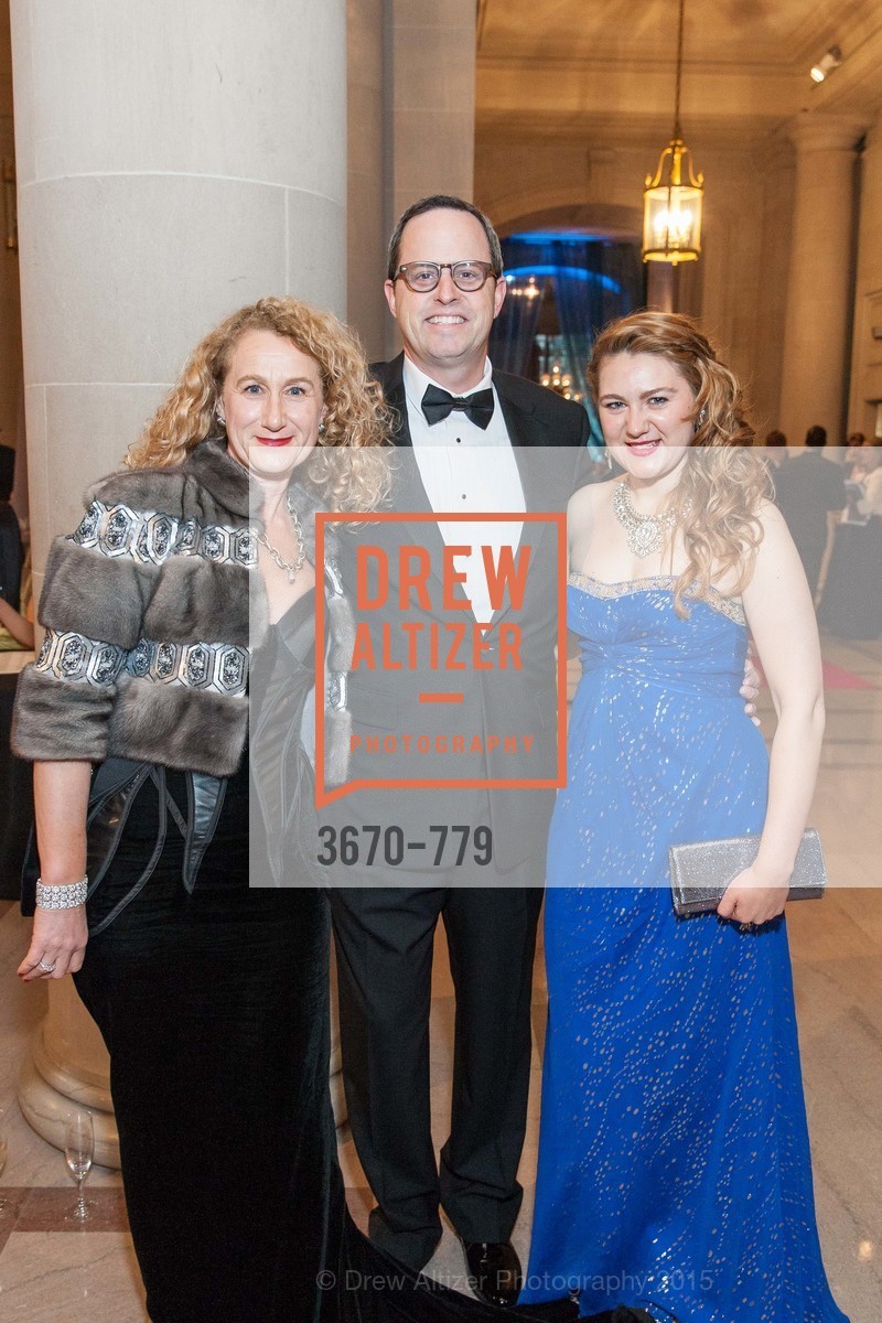 Helen Heinsohn, Justin Bank, Taisia Dubinina, San Francisco Ballet 2015 Opening Night Gala, San Francisco City Hall. 1 Dr Carlton B Goodlett Pl, January 22nd, 2015,Drew Altizer, Drew Altizer Photography, full-service agency, private events, San Francisco photographer, photographer california