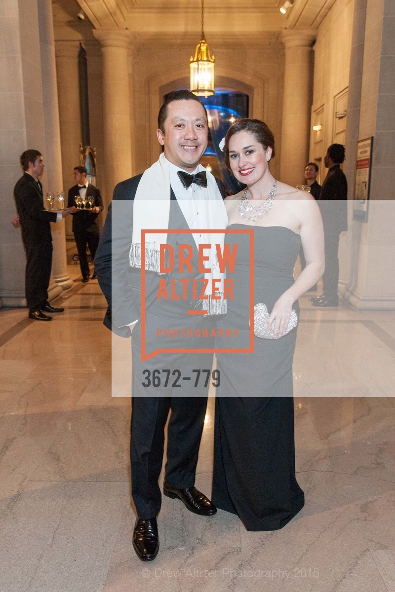 Mike Nguyen, Bridget Dixon Nguyen, San Francisco Ballet 2015 Opening Night Gala, San Francisco City Hall. 1 Dr Carlton B Goodlett Pl, January 22nd, 2015,Drew Altizer, Drew Altizer Photography, full-service agency, private events, San Francisco photographer, photographer california