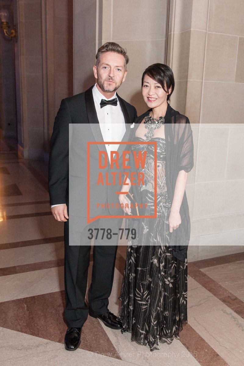 Bjornsson, Carrie Lerner, San Francisco Ballet 2015 Opening Night Gala, San Francisco City Hall. 1 Dr Carlton B Goodlett Pl, January 22nd, 2015, Photo #3778-779 Bjornsson, Carrie Lerner, Photo #3778-779