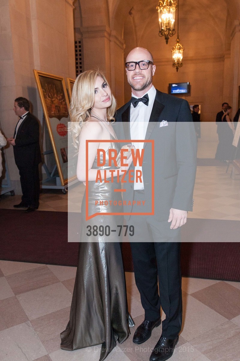 Olivia Mirzoyev, John Kobs, San Francisco Ballet 2015 Opening Night Gala, San Francisco City Hall. 1 Dr Carlton B Goodlett Pl, January 22nd, 2015, Photo #3890-779 Olivia Mirzoyev, John Kobs, Photo #3890-779
