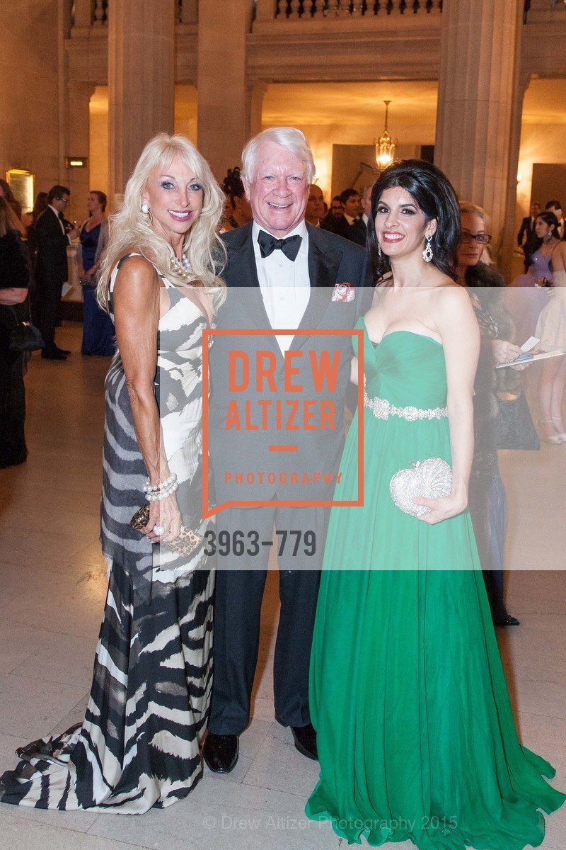 Daru Kawalkowski, Alton Irby, Veronica Rivas-Tramontozzi, San Francisco Ballet 2015 Opening Night Gala, San Francisco City Hall. 1 Dr Carlton B Goodlett Pl, January 22nd, 2015,Drew Altizer, Drew Altizer Photography, full-service agency, private events, San Francisco photographer, photographer california