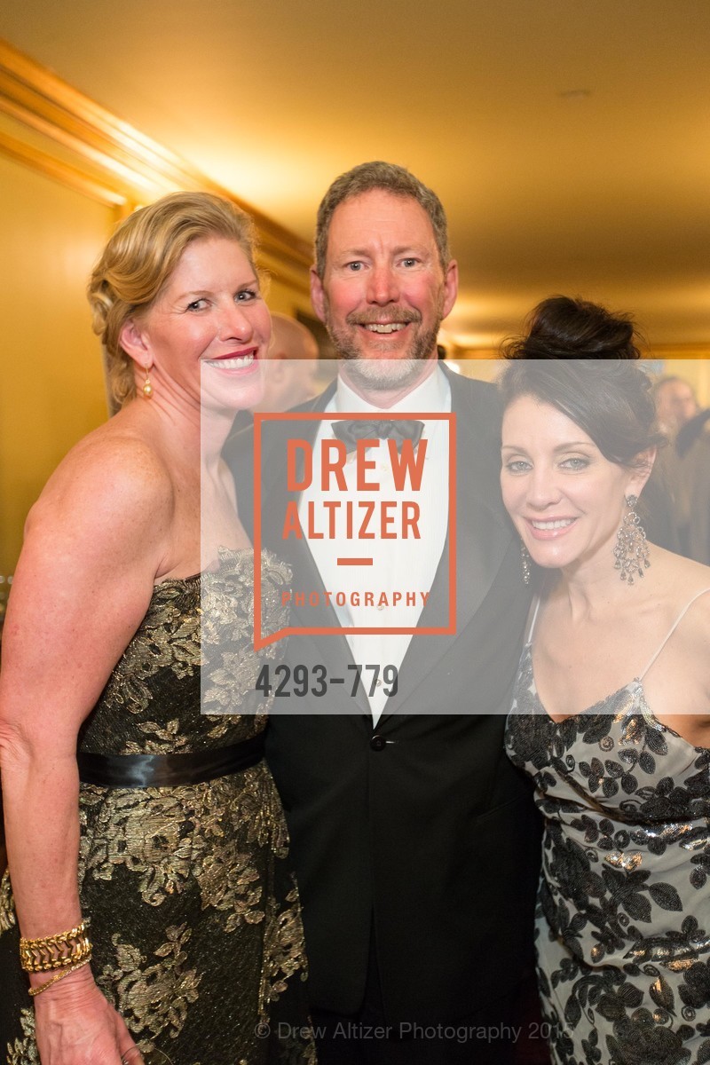 Jennifer Brandenburg, Bill Brandenburg, Deborah Taylor, San Francisco Ballet 2015 Opening Night Gala, San Francisco City Hall. 1 Dr Carlton B Goodlett Pl, January 22nd, 2015,Drew Altizer, Drew Altizer Photography, full-service agency, private events, San Francisco photographer, photographer california