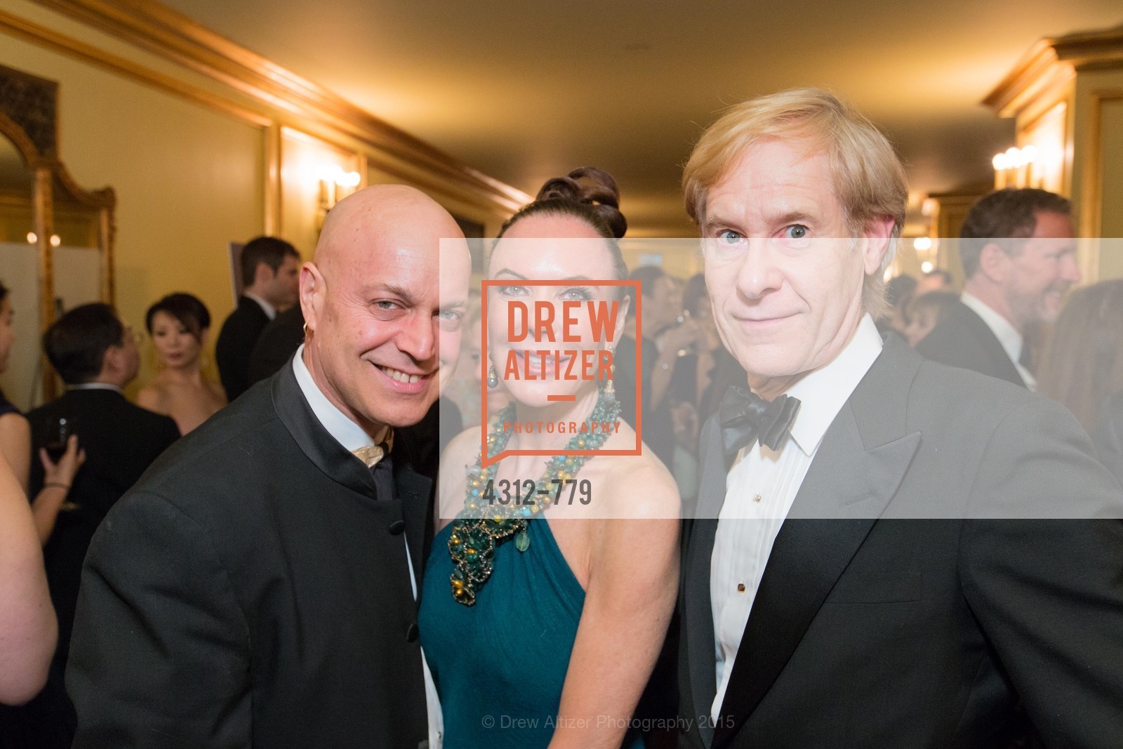Freddy Clarke, Margaret Mitchell, Sean Kerns, San Francisco Ballet 2015 Opening Night Gala, San Francisco City Hall. 1 Dr Carlton B Goodlett Pl, January 22nd, 2015,Drew Altizer, Drew Altizer Photography, full-service agency, private events, San Francisco photographer, photographer california