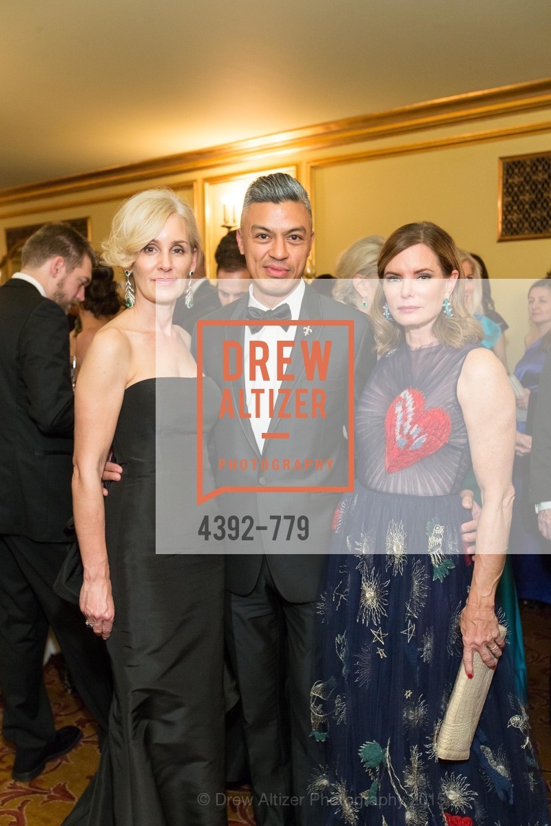 Jennifer Benham, Ted Bolivar, Suzy Kellems Dominik, San Francisco Ballet 2015 Opening Night Gala, San Francisco City Hall. 1 Dr Carlton B Goodlett Pl, January 22nd, 2015,Drew Altizer, Drew Altizer Photography, full-service agency, private events, San Francisco photographer, photographer california