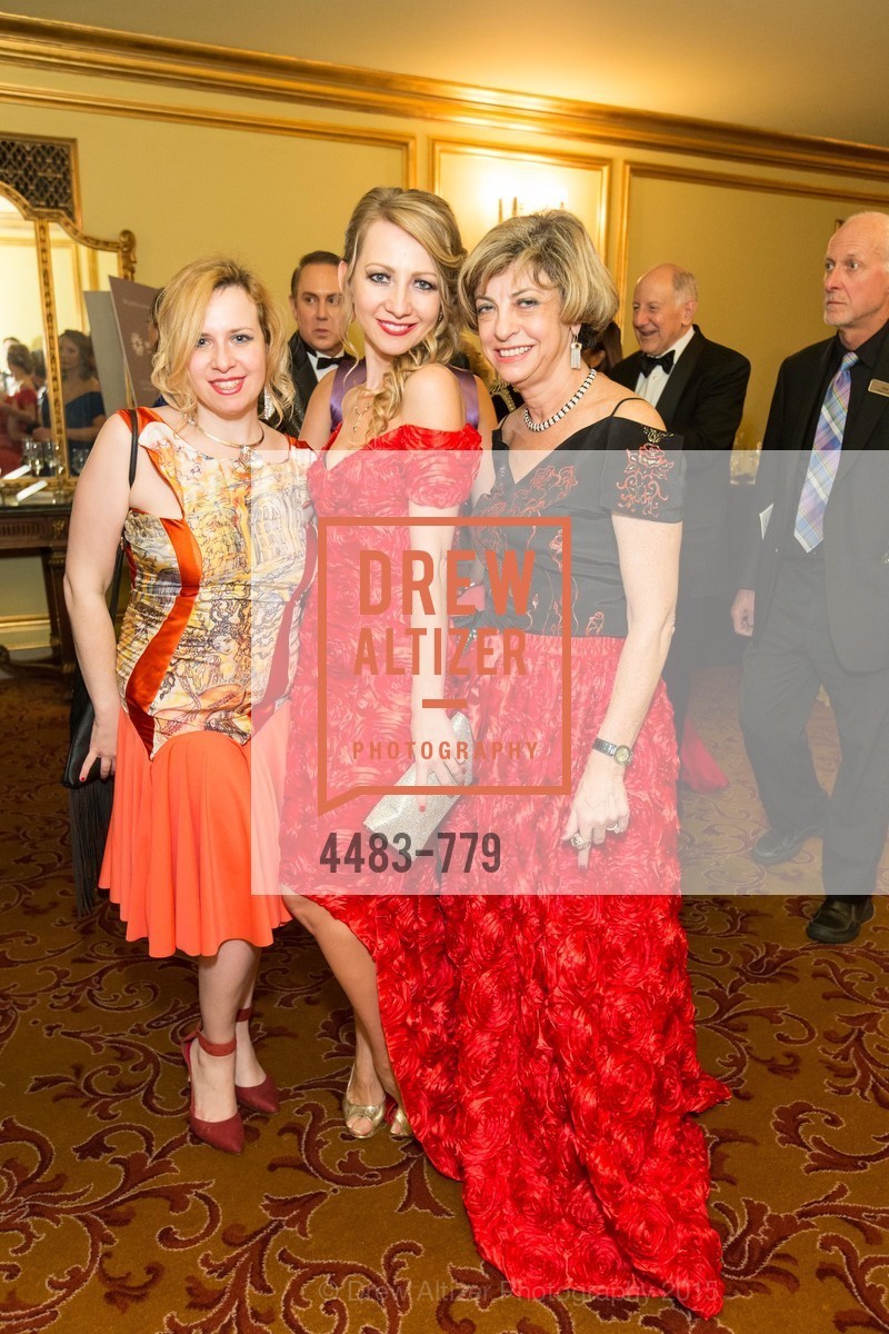 Maria Milovizova, Lana Ricketts, Ludmila Eggleton, San Francisco Ballet 2015 Opening Night Gala, San Francisco City Hall. 1 Dr Carlton B Goodlett Pl, January 22nd, 2015,Drew Altizer, Drew Altizer Photography, full-service agency, private events, San Francisco photographer, photographer california