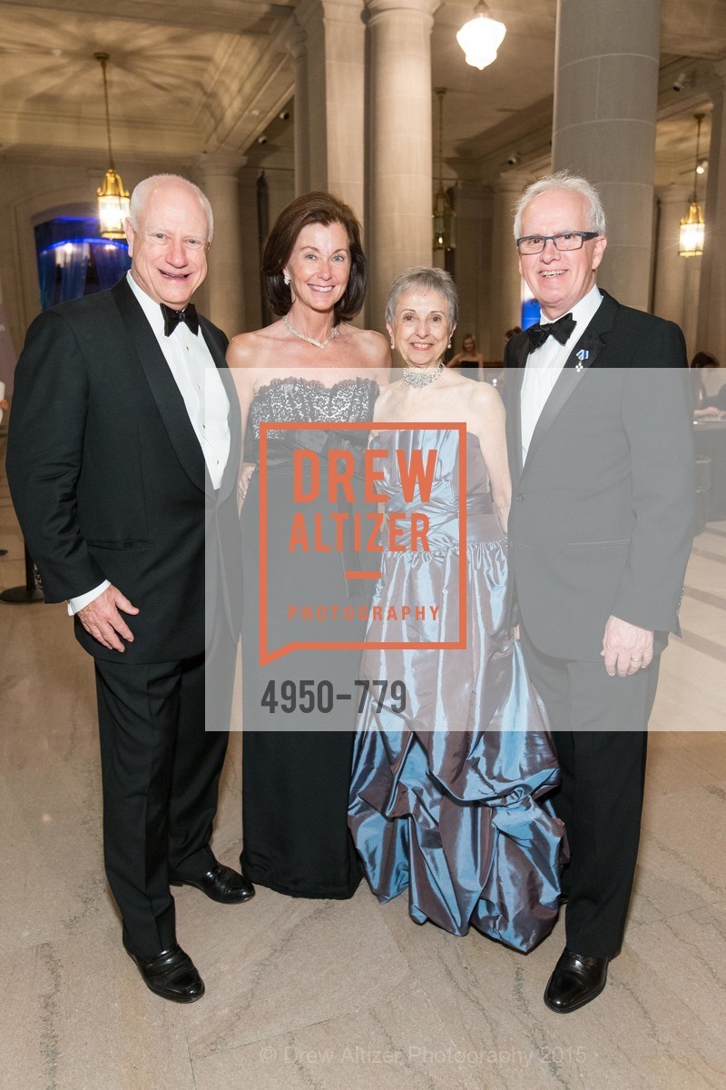 James Herbert, Cecilia Herbert, Marlene Tomasson, Helgi Tomasson, San Francisco Ballet 2015 Opening Night Gala, San Francisco City Hall. 1 Dr Carlton B Goodlett Pl, January 22nd, 2015,Drew Altizer, Drew Altizer Photography, full-service event agency, private events, San Francisco photographer, photographer California