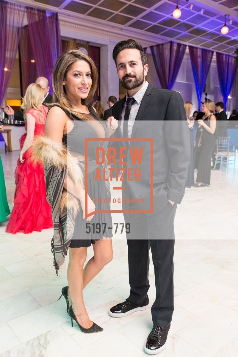 Kazan Momeni, Dino Elyassaia, San Francisco Ballet 2015 Opening Night Gala, San Francisco City Hall. 1 Dr Carlton B Goodlett Pl, January 22nd, 2015, Photo #5197-779 Kazan Momeni, Dino Elyassaia, Photo #5197-779