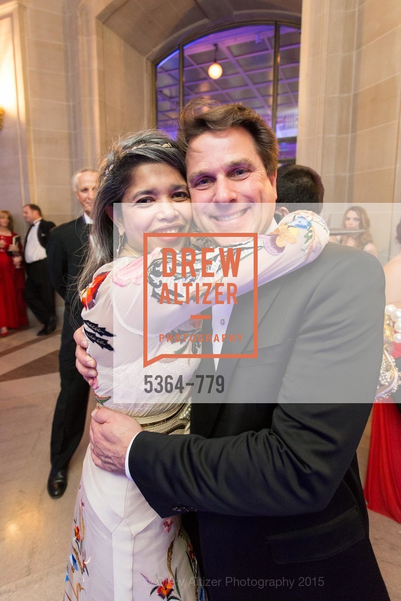 Deepa Pakianathan, Gregory Malin, San Francisco Ballet 2015 Opening Night Gala, San Francisco City Hall. 1 Dr Carlton B Goodlett Pl, January 22nd, 2015,Drew Altizer, Drew Altizer Photography, full-service agency, private events, San Francisco photographer, photographer california