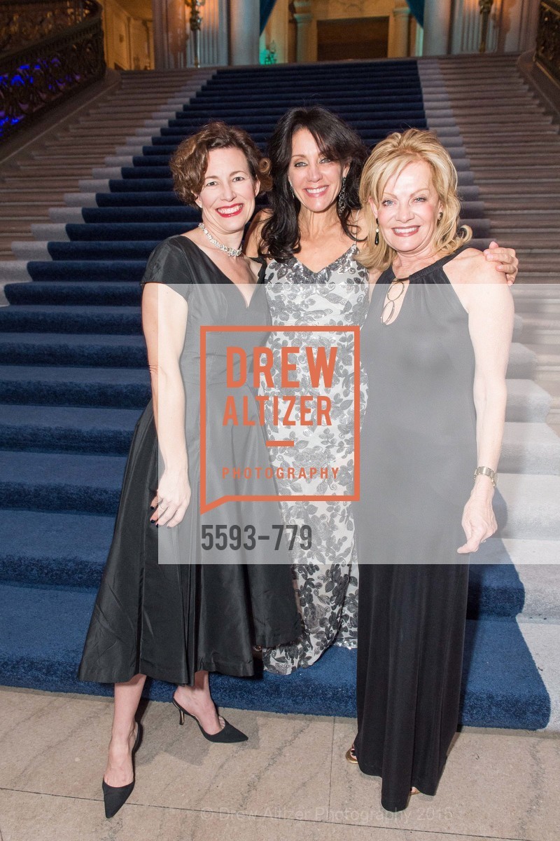 Meg Ray, Deborah Taylor, Alison Carlson, San Francisco Ballet 2015 Opening Night Gala, San Francisco City Hall. 1 Dr Carlton B Goodlett Pl, January 22nd, 2015,Drew Altizer, Drew Altizer Photography, full-service agency, private events, San Francisco photographer, photographer california