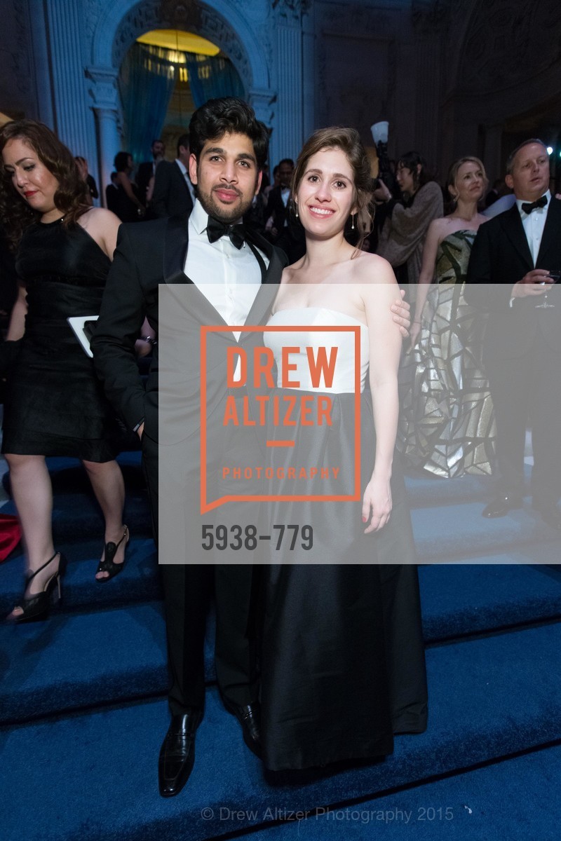 Moheeth Alvi, Janine Beydoun, San Francisco Ballet 2015 Opening Night Gala, San Francisco City Hall. 1 Dr Carlton B Goodlett Pl, January 22nd, 2015,Drew Altizer, Drew Altizer Photography, full-service agency, private events, San Francisco photographer, photographer california