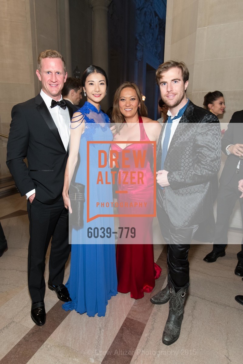 Yuan Yuan Tan, Elisabeth Fullerton, Matthew Kimball, San Francisco Ballet 2015 Opening Night Gala, San Francisco City Hall. 1 Dr Carlton B Goodlett Pl, January 22nd, 2015,Drew Altizer, Drew Altizer Photography, full-service agency, private events, San Francisco photographer, photographer california