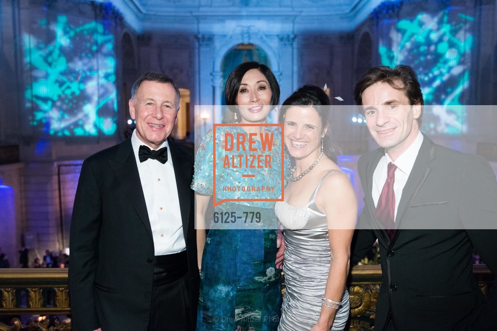 Carl Pascarella, Yurie Pascarella, Genevieve Molat, Pascal Molat, San Francisco Ballet 2015 Opening Night Gala, San Francisco City Hall. 1 Dr Carlton B Goodlett Pl, January 22nd, 2015,Drew Altizer, Drew Altizer Photography, full-service agency, private events, San Francisco photographer, photographer california