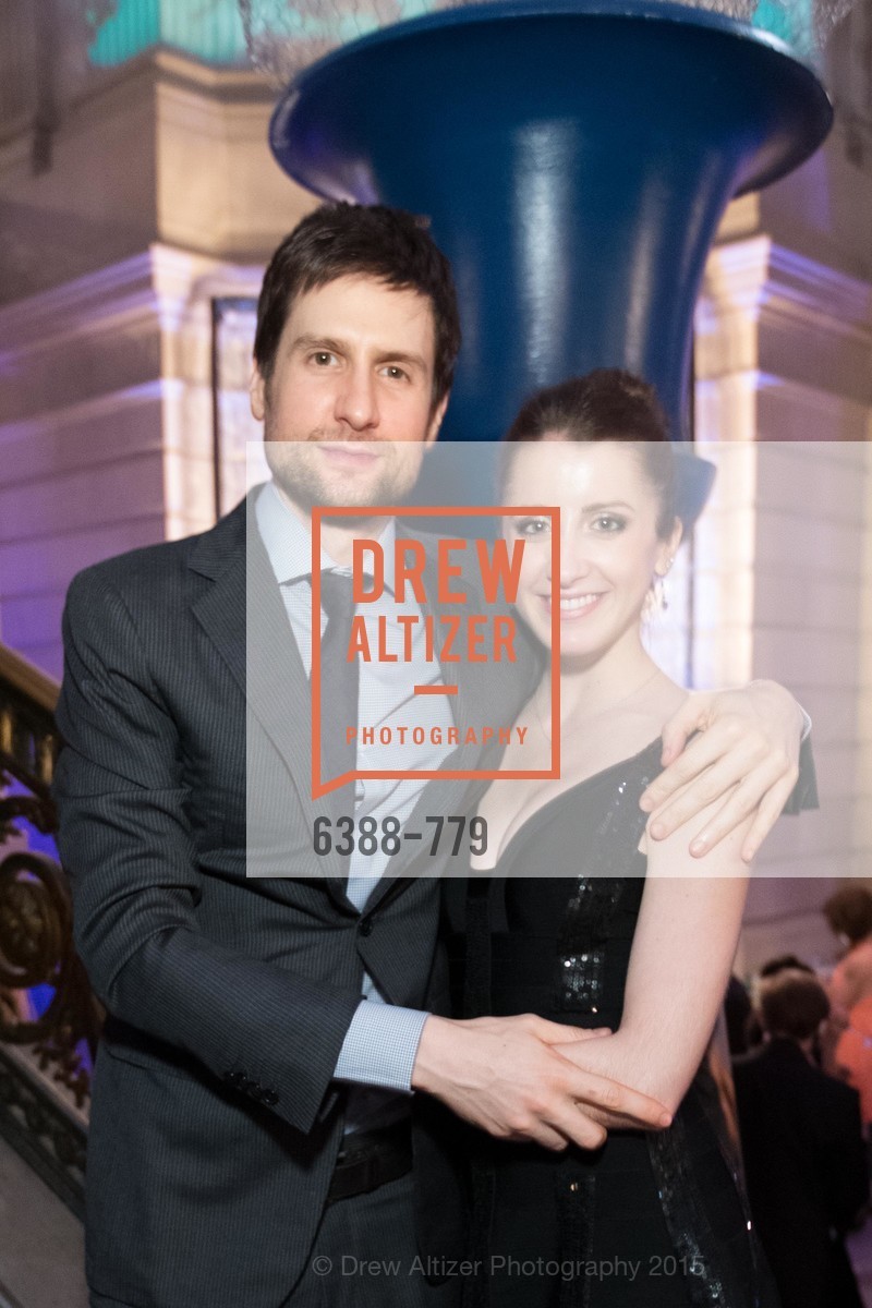 John Whittaker, Carolyn Lippert, San Francisco Ballet 2015 Opening Night Gala, San Francisco City Hall. 1 Dr Carlton B Goodlett Pl, January 22nd, 2015, Photo #6388-779 John Whittaker, Carolyn Lippert, Photo #6388-779
