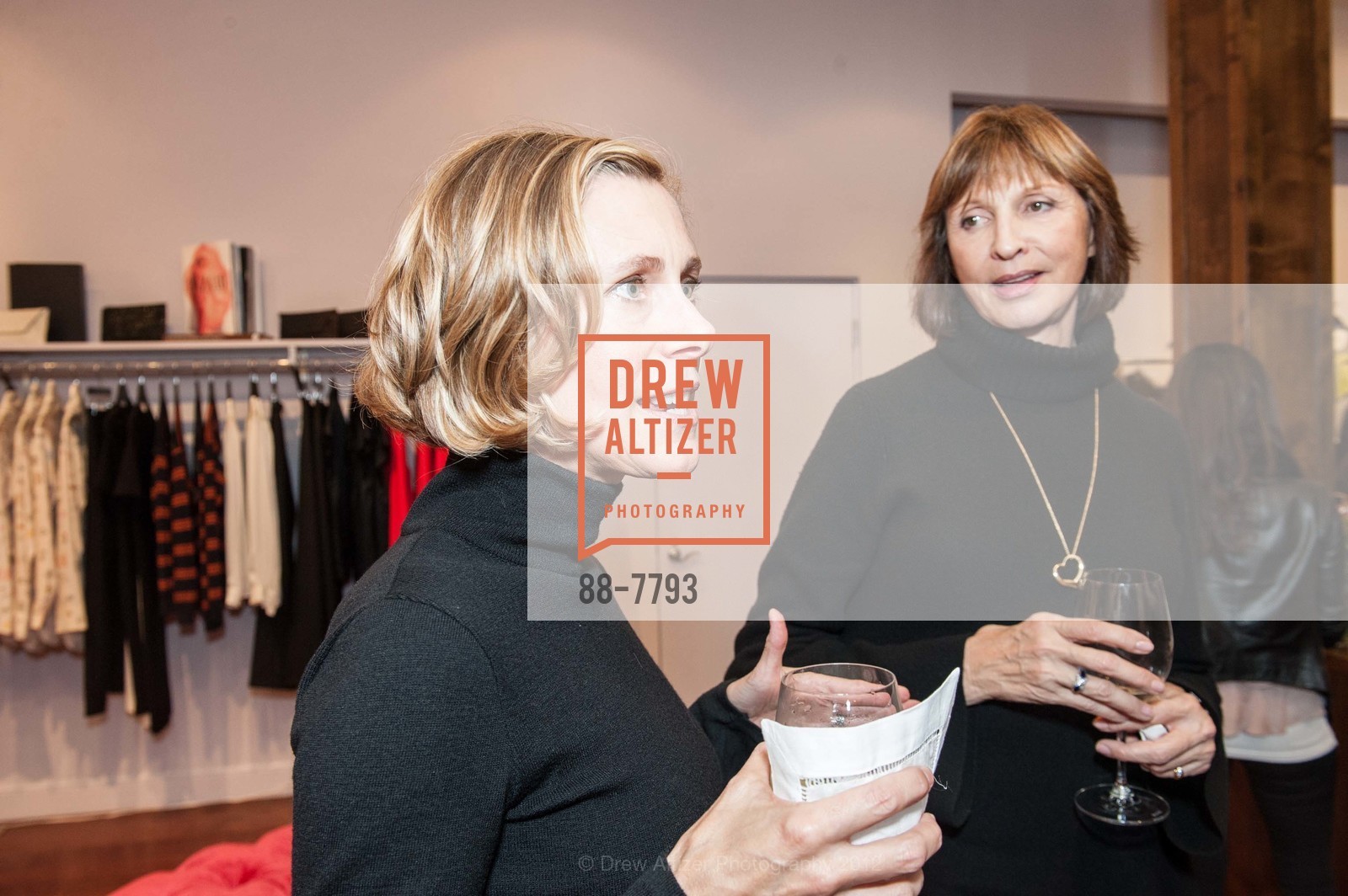 Barbara Selbach, Tina Frank, PHILANTHROPIST Hosts Reception Benefitting College Track, US, December 5th, 2012, Photo #88-7793 Barbara Selbach, Tina Frank, Photo #88-7793