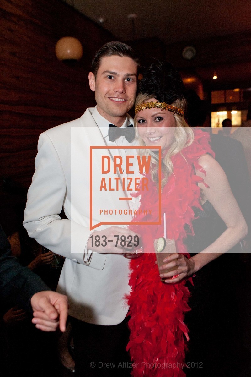Erik Krueger, Rachel Skevington, SPINSTERS Event: Great Gatsby, US, February 9th, 2012, Photo #183-7829 Erik Krueger, Rachel Skevington, Photo #183-7829