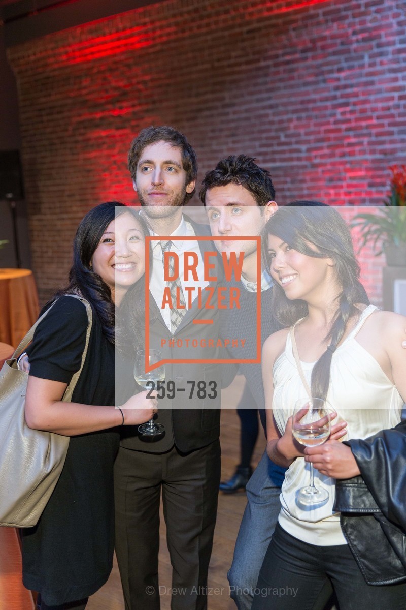 Joanne Yuan, Thomas Middleditch, Zach Woods, Nadia Eghbal, HBO'S SILICON VALLEY San Francisco Screening, US, April 9th, 2015, Photo #259-783 Joanne Yuan, Thomas Middleditch, Zach Woods, Nadia Eghbal, Photo #259-783