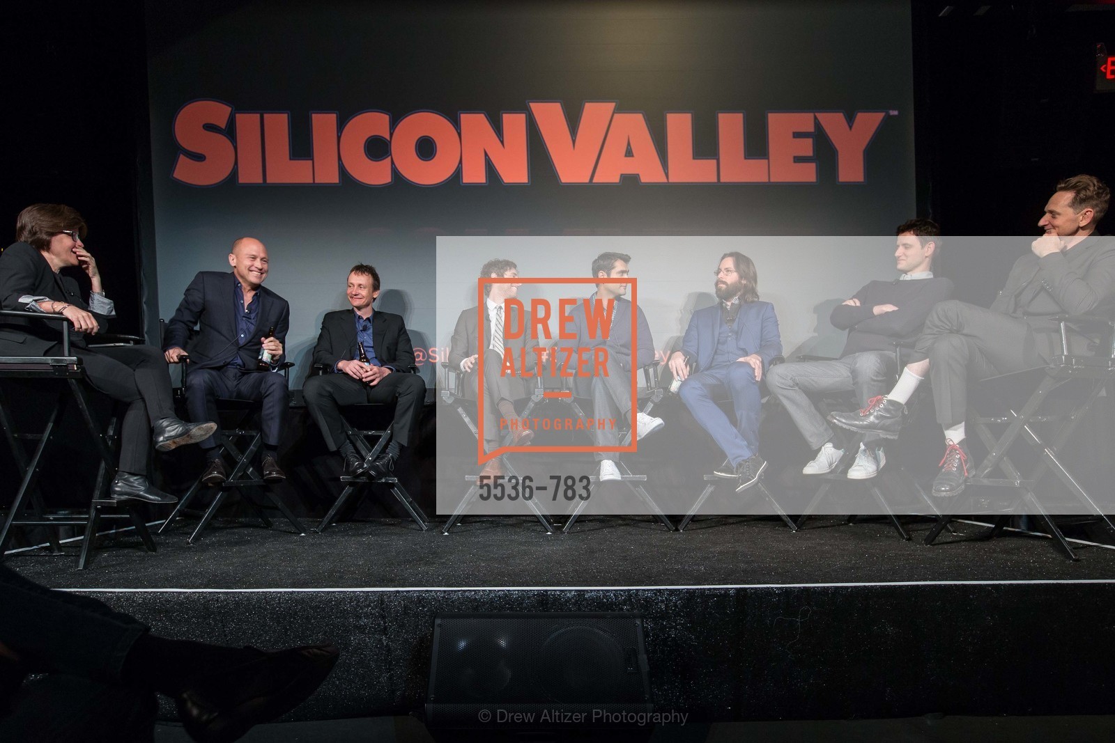 Kara Swisher, Mike Judge, Alec Berg, Thomas Middleditch, Kumail Nanjiani, Martin Starr, Zach Woods, Matt Ross, HBO'S SILICON VALLEY San Francisco Screening, US, April 9th, 2015,Drew Altizer, Drew Altizer Photography, full-service event agency, private events, San Francisco photographer, photographer California
