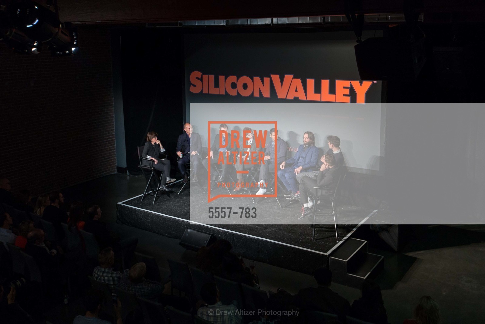 Kara Swisher, Mike Judge, Alec Berg, Thomas Middleditch, Kumail Nanjiani, Martin Starr, Zach Woods, Matt Ross, HBO'S SILICON VALLEY San Francisco Screening, US, April 9th, 2015,Drew Altizer, Drew Altizer Photography, full-service agency, private events, San Francisco photographer, photographer california