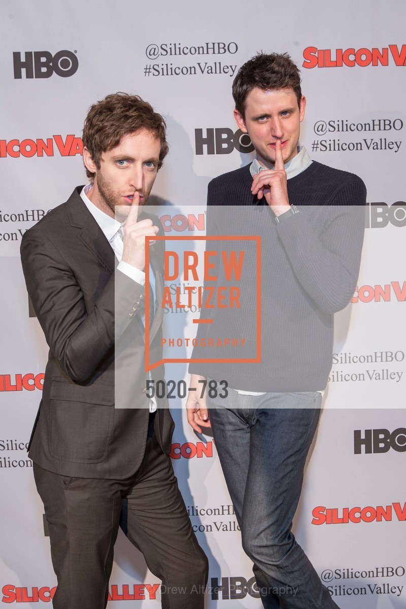 Thomas Middleditch, Zach Woods, HBO'S SILICON VALLEY San Francisco Screening, US, April 9th, 2015,Drew Altizer, Drew Altizer Photography, full-service agency, private events, San Francisco photographer, photographer california