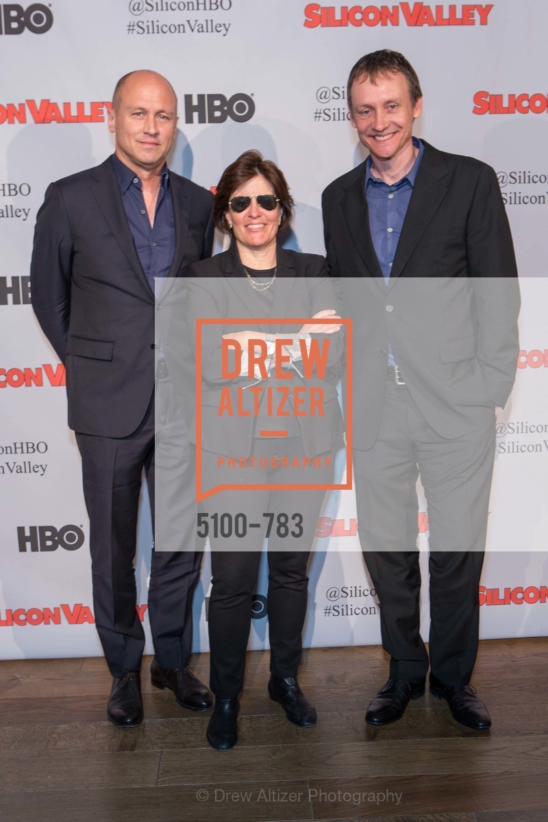 Mike Judge, Kara Swisher, Alec Berg, HBO'S SILICON VALLEY San Francisco Screening, US, April 9th, 2015,Drew Altizer, Drew Altizer Photography, full-service agency, private events, San Francisco photographer, photographer california
