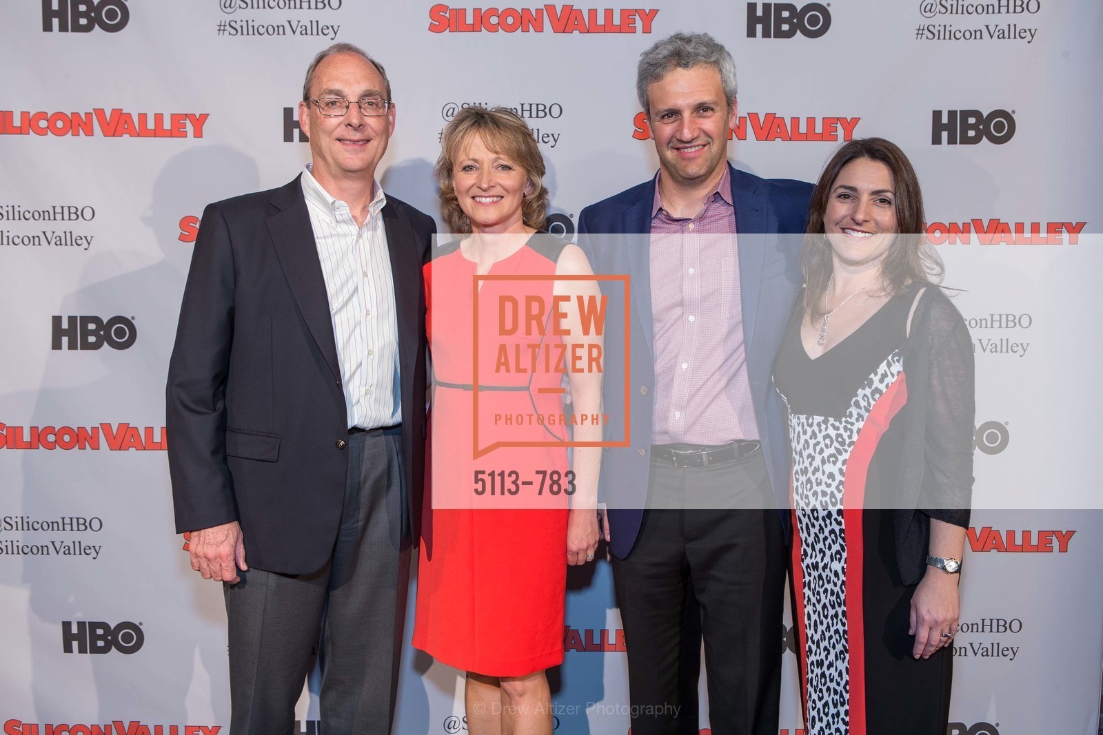 Hans Hartman, Linda Cleveland, Jeff Bachs, Rena Bachs, HBO'S SILICON VALLEY San Francisco Screening, US, April 9th, 2015, Photo #5113-783 Hans Hartman, Linda Cleveland, Jeff Bachs, Rena Bachs, Photo #5113-783