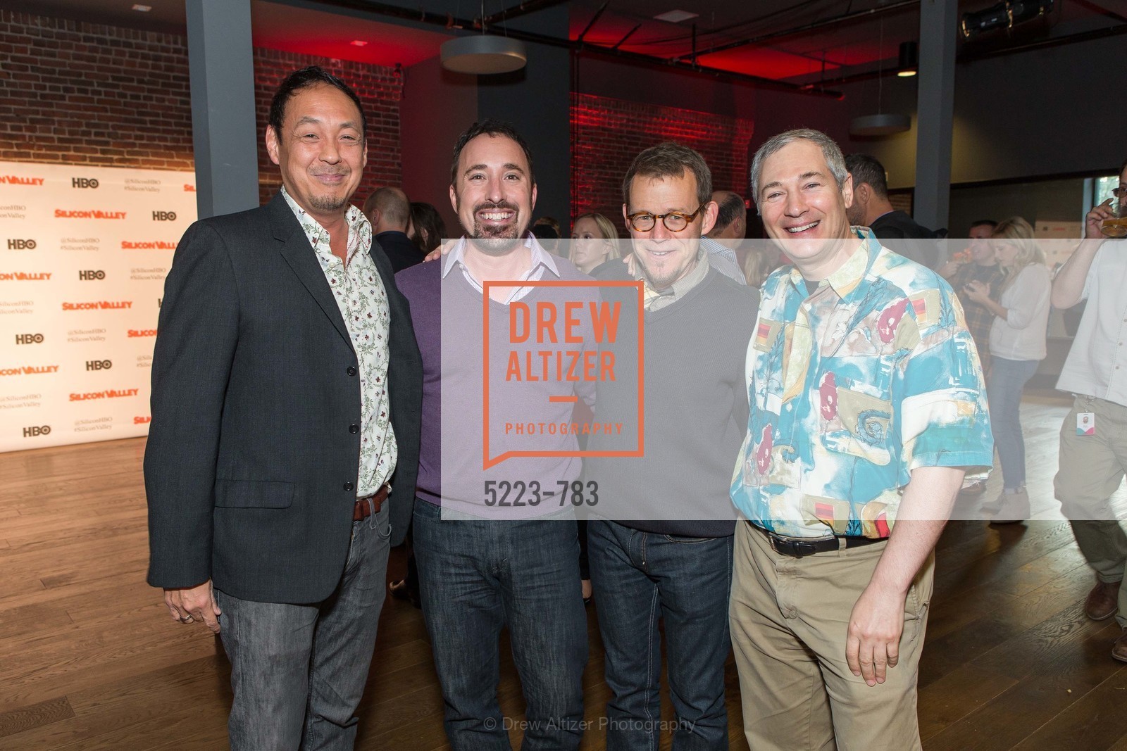 Cory Tong, Eric Bach, Ted Burner, David Stein, HBO'S SILICON VALLEY San Francisco Screening, US, April 9th, 2015, Photo #5223-783 Cory Tong, Eric Bach, Ted Burner, David Stein, Photo #5223-783