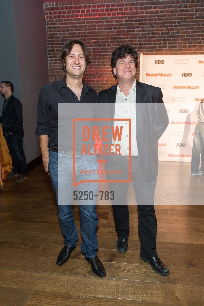 Daniel Barcay, Eric Weinstein, HBO'S SILICON VALLEY San Francisco Screening, US, April 9th, 2015, Photo #5250-783 Daniel Barcay, Eric Weinstein, Photo #5250-783