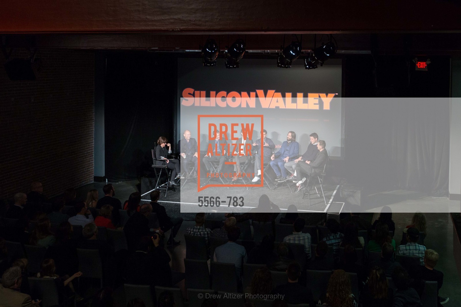 Kara Swisher, Mike Judge, Alec Berg, Thomas Middleditch, Kumail Nanjiani, Martin Starr, Zach Woods, Matt Ross, HBO'S SILICON VALLEY San Francisco Screening, US, April 9th, 2015,Drew Altizer, Drew Altizer Photography, full-service agency, private events, San Francisco photographer, photographer california