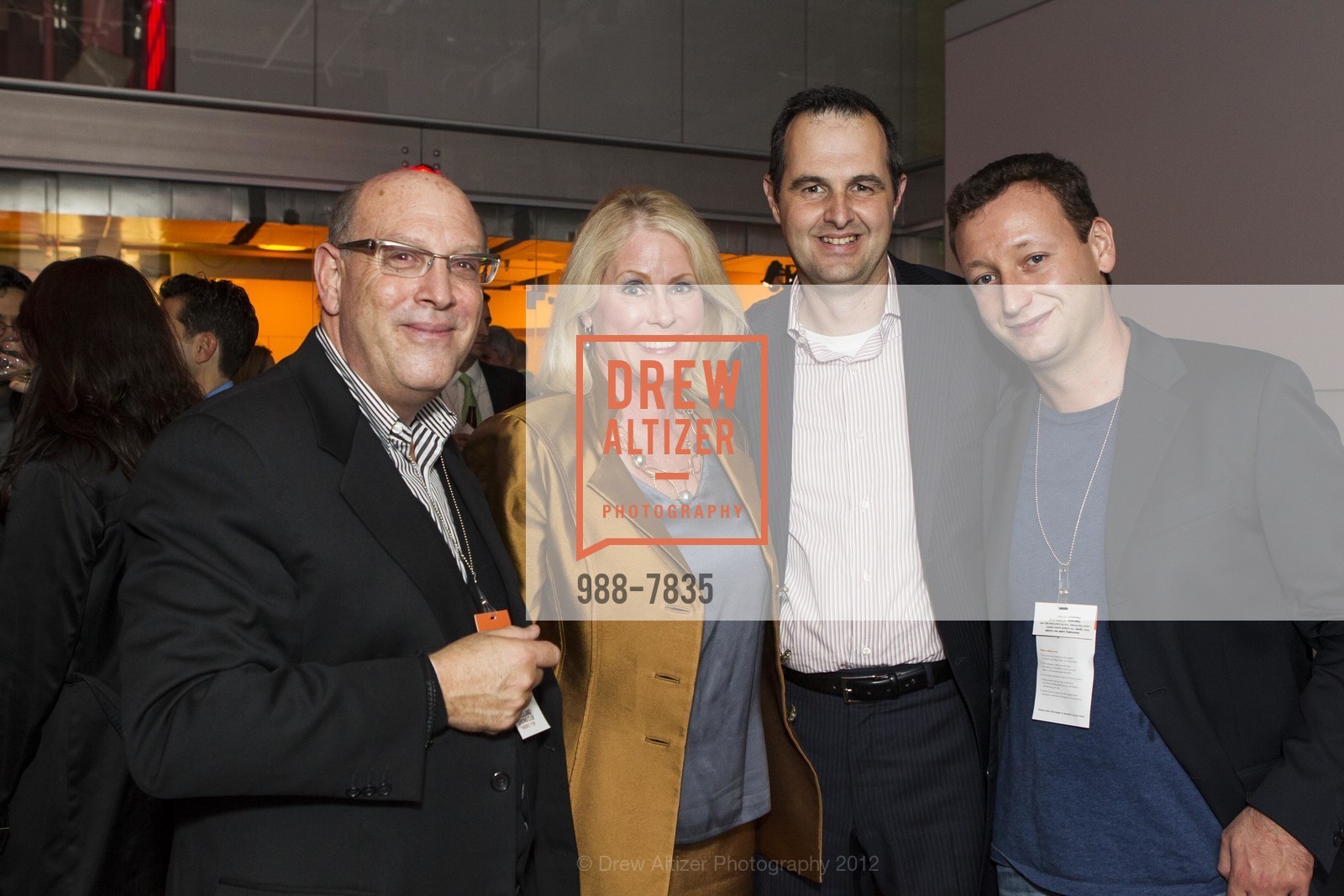 Howard Freedland, Annie Freedland, Renaud Laplanche, Alex Turkeltauv, Lending Club Billion Dollar Celebration, US, November 5th, 2012, Photo #988-7835 Howard Freedland, Annie Freedland, Renaud Laplanche, Alex Turkeltauv, Photo #988-7835