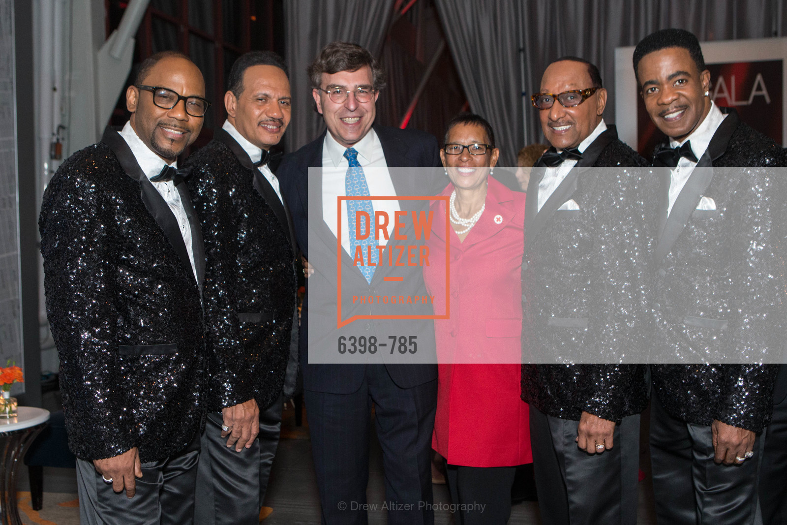 Lawrence Payton, Ronnie McNair, Neal Litvack, Donna Duay, Duke Fakir, Spike Bonhart, 2015 RED CROSS Gala, US, April 12th, 2015,Drew Altizer, Drew Altizer Photography, full-service agency, private events, San Francisco photographer, photographer california