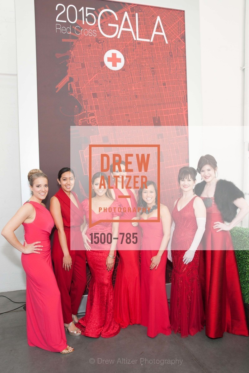 Shelly Carter, Ginie Brown, Lillian Phan, Maryam Ghajar, Julie Le, V'Anne Singleton, Elaine Mellis, 2015 RED CROSS Gala, US, April 12th, 2015,Drew Altizer, Drew Altizer Photography, full-service agency, private events, San Francisco photographer, photographer california