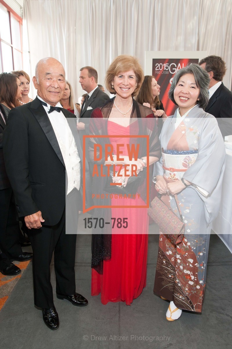Hiro Ogawa, Gail McGovern, Kazue Watanabe, 2015 RED CROSS Gala, US, April 12th, 2015,Drew Altizer, Drew Altizer Photography, full-service agency, private events, San Francisco photographer, photographer california