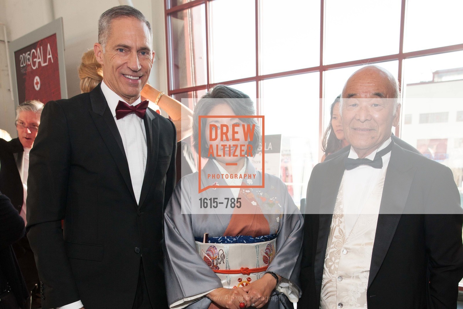 Mark Cloutier, Kazue Watanabe, Hiro Ogawa, 2015 RED CROSS Gala, US, April 12th, 2015,Drew Altizer, Drew Altizer Photography, full-service agency, private events, San Francisco photographer, photographer california