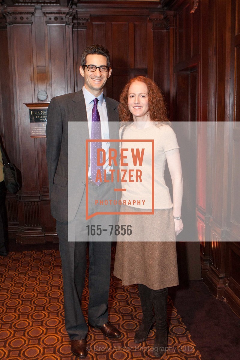 Erez Levy, Amy Busch, 6th Annual TIPPING POINT Awards Breakfast, US, December 6th, 2012, Photo #165-7856 Erez Levy, Amy Busch, Photo #165-7856
