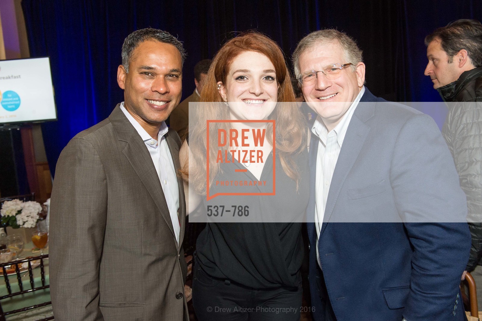 Raj Mathai, Jenny Jaffe, Ross Jaffe, The Children's Health Council Breakfast, Sharon Height Golf and Country Club. 900 Sand Hill Rd, February 2nd, 2016, Photo #537-786 Raj Mathai, Jenny Jaffe, Ross Jaffe, Photo #537-786