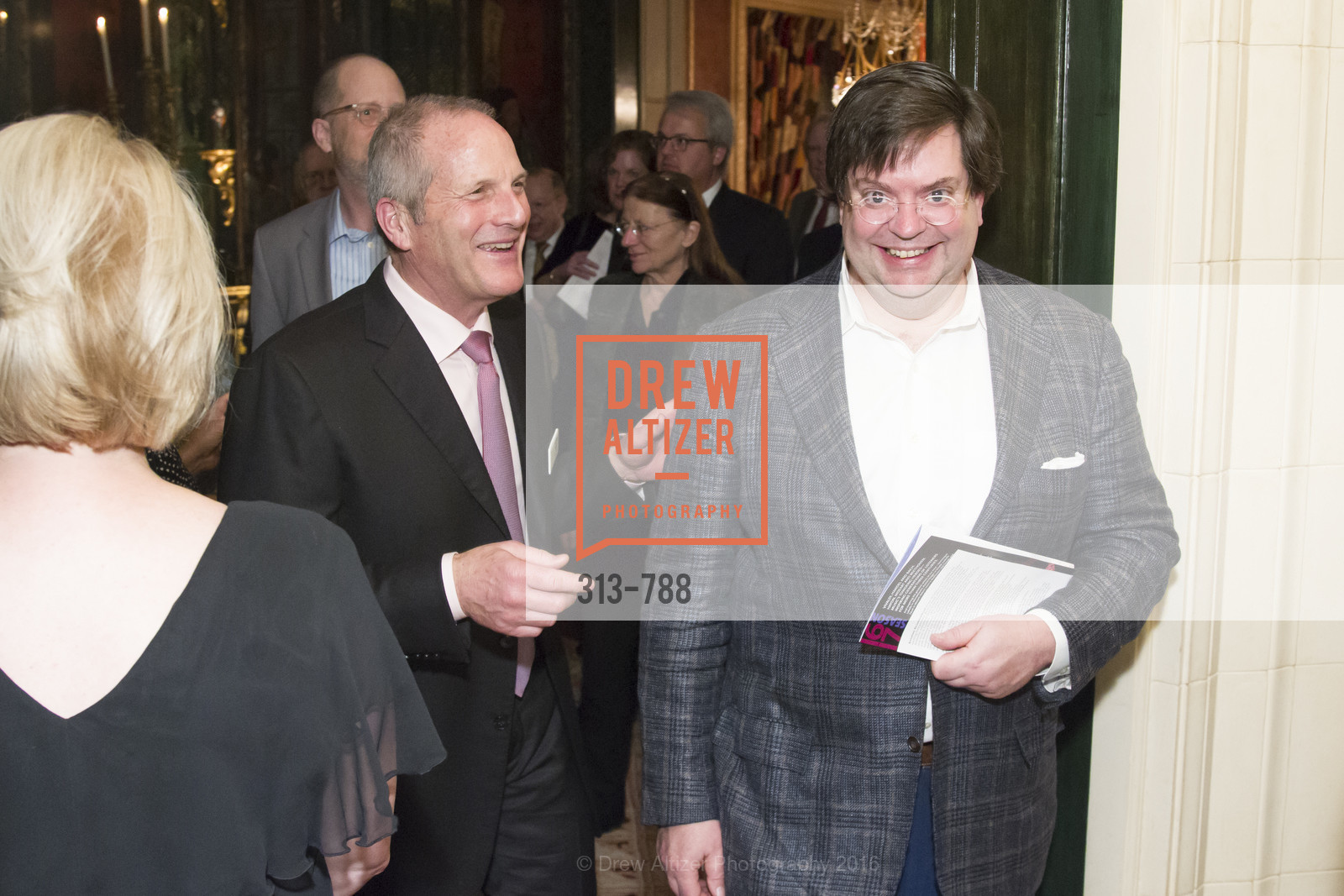 Mark Perry, David Low, Reception for the Philharmonia Baroque Orchestra, Private Residence. 2525 Van Ness St, February 2nd, 2016,Drew Altizer, Drew Altizer Photography, full-service agency, private events, San Francisco photographer, photographer california
