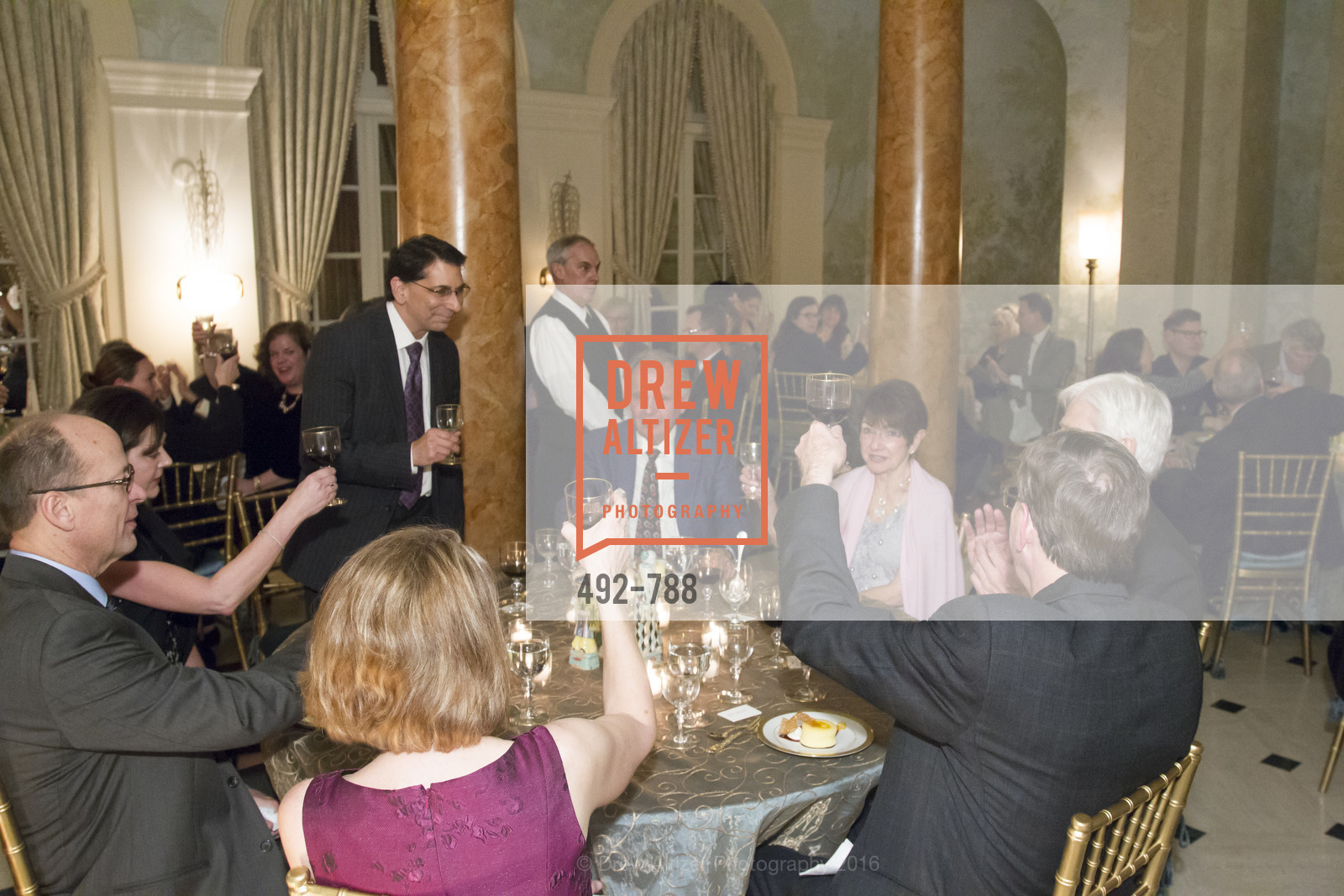 Eric Leve, Reception for the Philharmonia Baroque Orchestra, Private Residence. 2525 Van Ness St, February 2nd, 2016