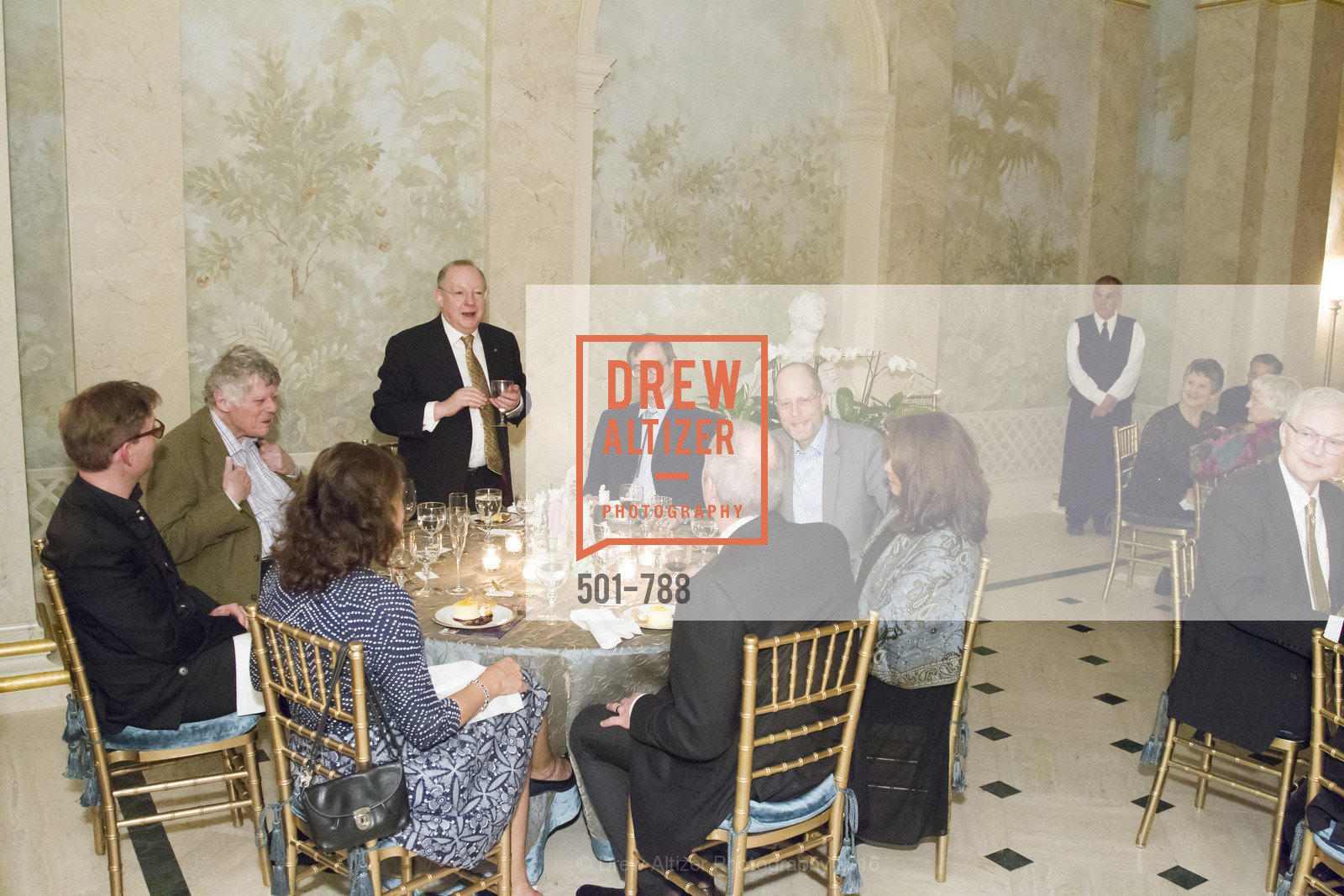 Nicholas McGegan, Reception for the Philharmonia Baroque Orchestra, Private Residence. 2525 Van Ness St, February 2nd, 2016,Drew Altizer, Drew Altizer Photography, full-service agency, private events, San Francisco photographer, photographer california