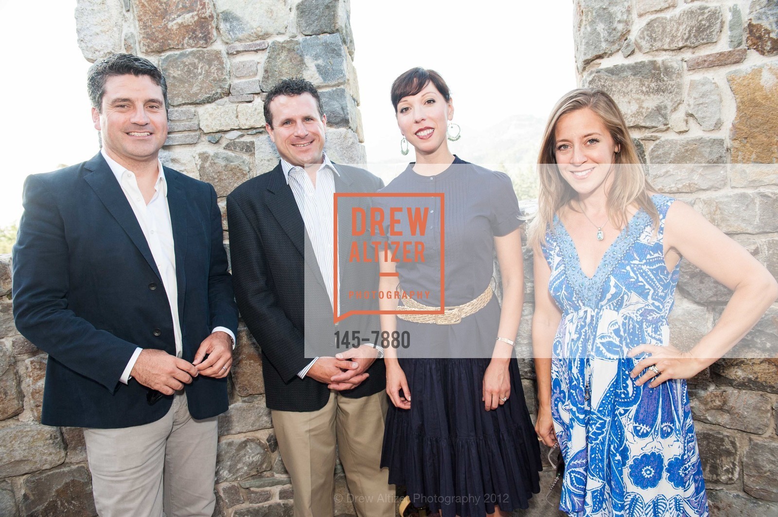 Trever Neilson, Curt Pajer, Vanessa Conlin, Maggie Neilson, FESTIVAL DEL SOLE Opening Night at Castello di Amoroso, US, July 13th, 2012, Photo #145-7880 Trever Neilson, Curt Pajer, Vanessa Conlin, Maggie Neilson, Photo #145-7880