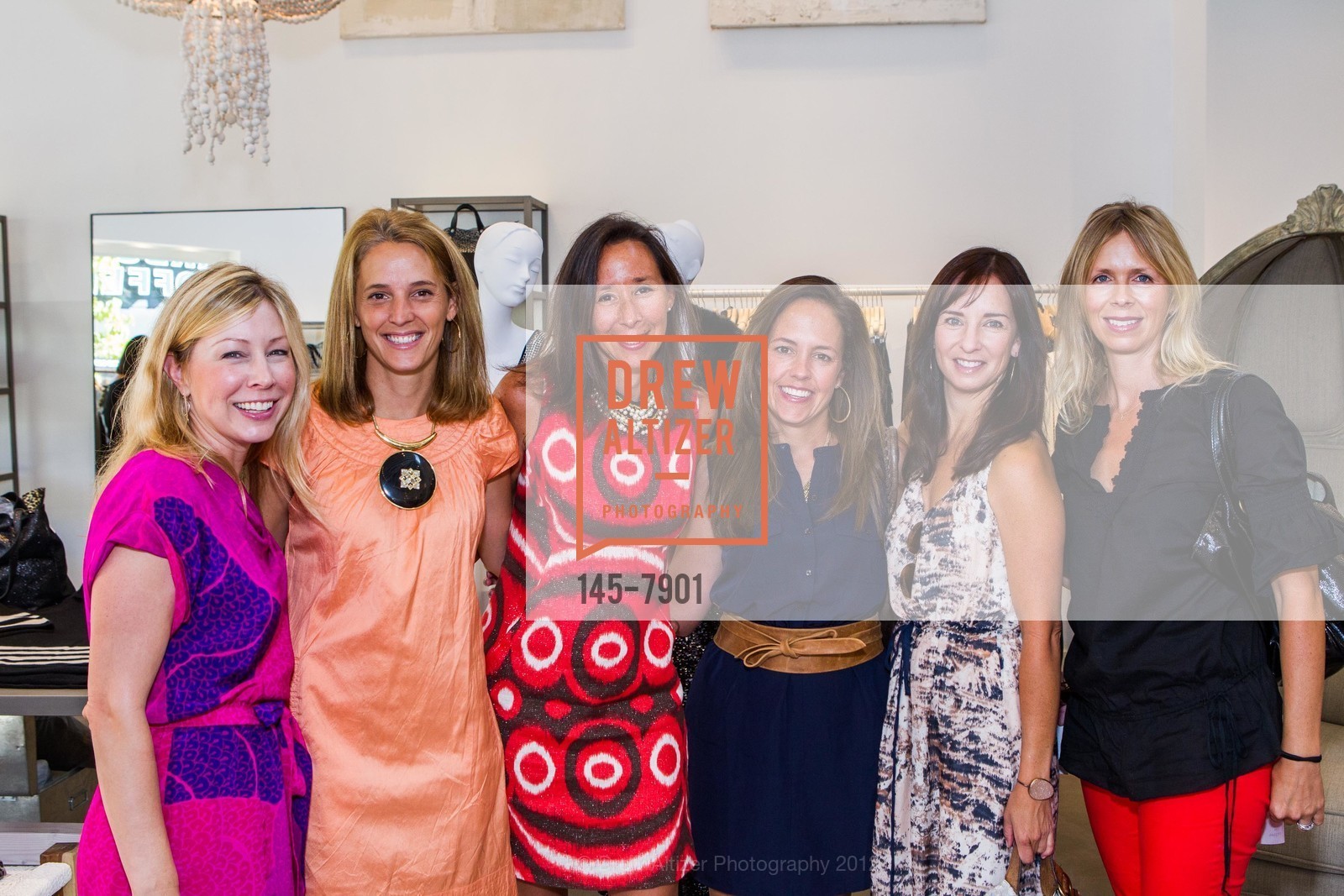 Stephanie Thill, Evie Simon, Sabrina Eliasoph, Amy Lowery, Kelli Johnston, Krista Harris, CALYPSO Opens in Marin Country Mart Honoring Marin Headlands, US, October 17th, 2012, Photo #145-7901 Stephanie Thill, Evie Simon, Sabrina Eliasoph, Amy Lowery, Kelli Johnston, Krista Harris, Photo #145-7901